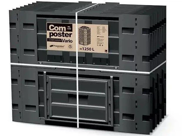 Компостер Prosperplast Compogreen Vario 1250 л (IKL1250C/S411) - Фото 2 Компостер Prosperplast Compogreen Vario 1250 л (IKL1250C/S411) - изображение 2