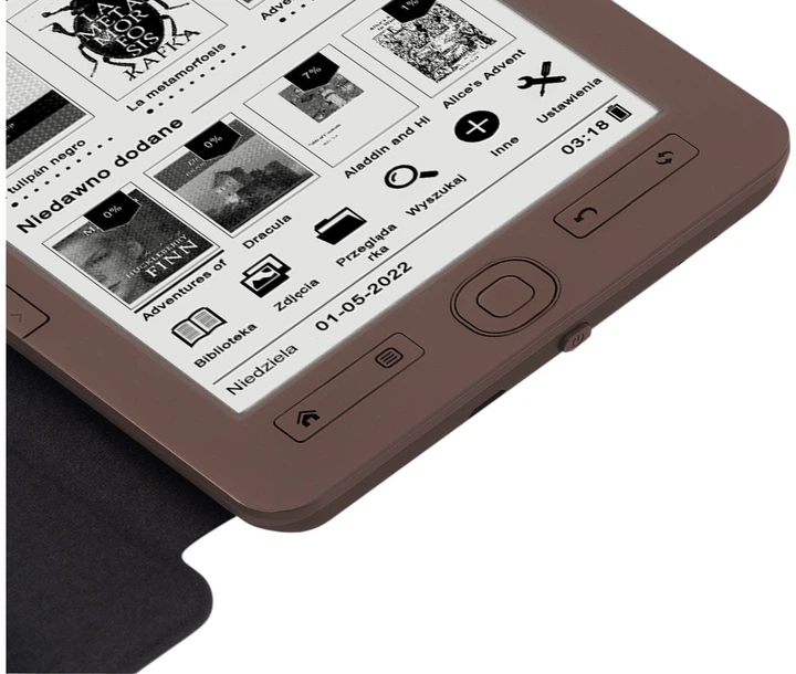 Czytnik e-booków Bemi Cognita+ Brown (6972689170586) - obraz 5