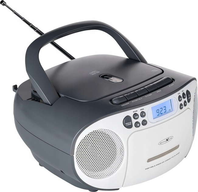 Radioodtwarzacz Reflexion RCR2260 Boombox White/Grey (4260035678384) - obraz 5