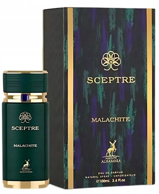 Парфумована вода унісекс Maison Alhambra Sceptre Malachite 100 мл (6290360591599) - зображення 2