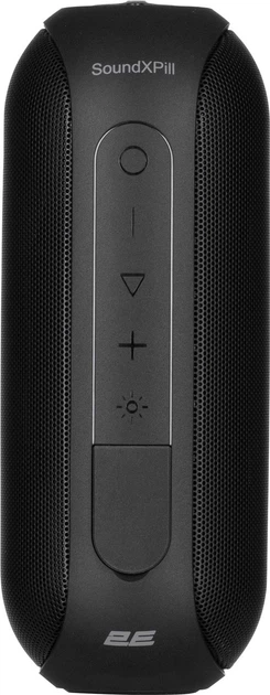 Акустическая система 2E SoundXPill TWS Wireless Waterproof Black (2E-BSSXPLLWBK) - изображение 4