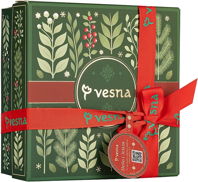 Рождественский набор "Небо и Земля" - Vesna (sh/gel/200ml + b/oil/100ml + candle/100ml) (1423435-31163902) - Фото 2 Рождественский набор "Небо и Земля" - Vesna (sh/gel/200ml + b/oil/100ml + candle/100ml) (1423435-31163902) - изображение 2