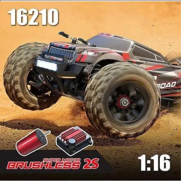 Машинка на радиоуправлении MJX Hyper Go 16210 Brushless RTR 4WD 1