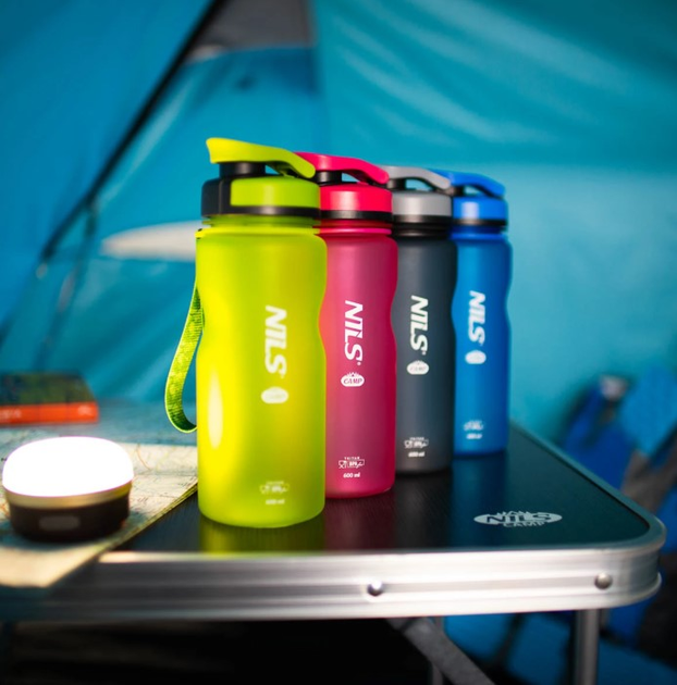 Пляшка трітанова Nils Camp NC1740 600 мл Чорна (5907695547290) - зображення 9