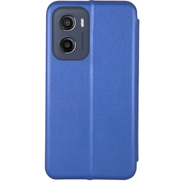 Шкіряний чохол-книжка Classy для Motorola Moto G05 / E15 Синій - Фото 2 Шкіряний чохол-книжка Classy для Motorola Moto G05 / E15 Синій - изображение 2