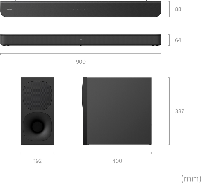 Soundbar Sony HT-S400 (HTS400.CEL) - obraz 9