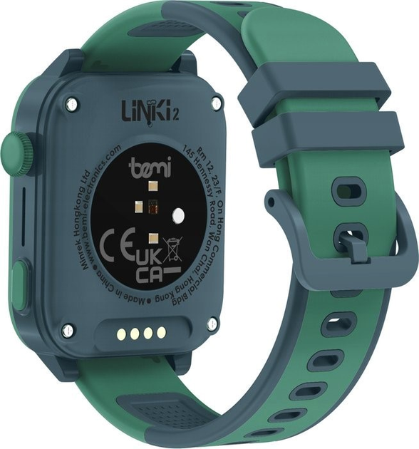 Smartwatch dla dzieci Bemi Linki 2 Green (6972689174461) - obraz 4