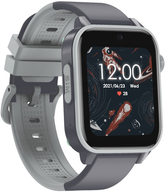 Smartwatch dla dzieci Bemi Linki 2 Grey (6972689174508) - obraz 3
