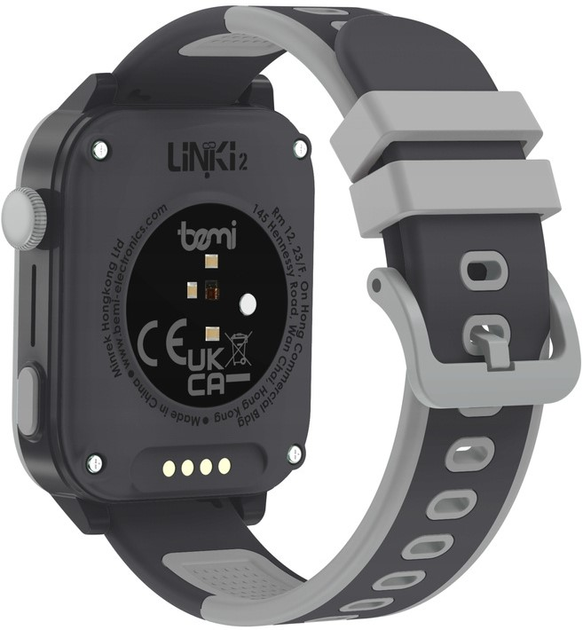 Smartwatch dla dzieci Bemi Linki 2 Grey (6972689174508) - obraz 4