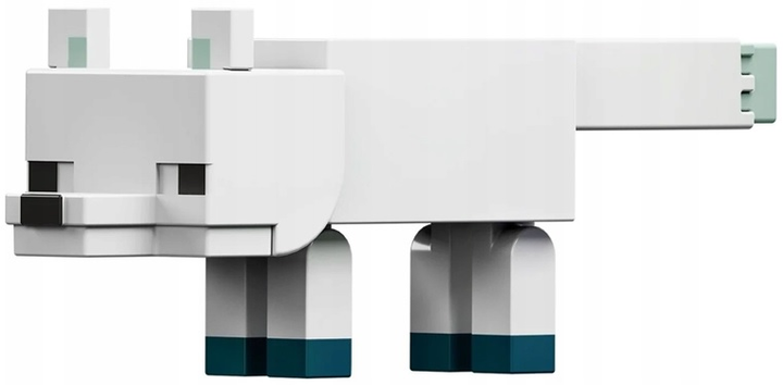 Набір Mattel Minecraft Arctic Fox Фігурка базова + аксесуар (0194735194483) - зображення 6