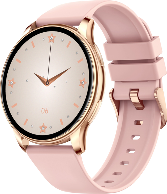 Smartwatch Bemi VERFIT Gold (6972689172467) - obraz 3