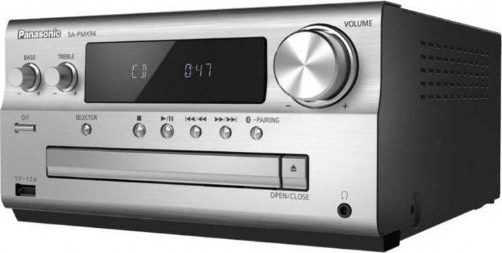 Mikrowieża Panasonic SC-PMX94EG-S - obraz 4