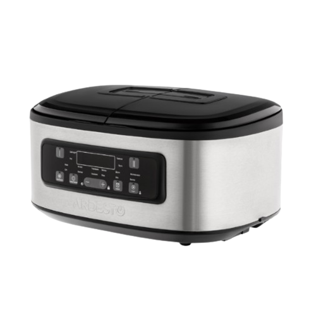Мультиварка з двома чашами 1,5л*2 900W 16 програм DMC-SA1212SB Ardesto - изображение 1