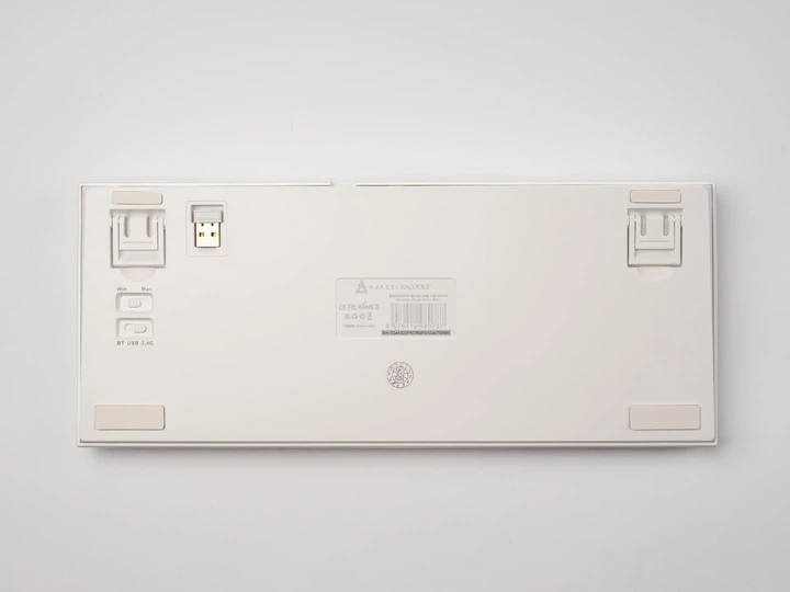 Клавиатура беспроводная AJAZZ Ak820 Pro 75% Gift switch фиолетовая