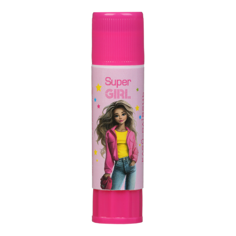 Клей-олівець 9г ZiBi 6303 SUPER GIRLS PVP (24) /ZB.6303/ - Фото 1 Клей-олівець 9г ZiBi 6303 SUPER GIRLS PVP (24) /ZB.6303/ - изображение 1