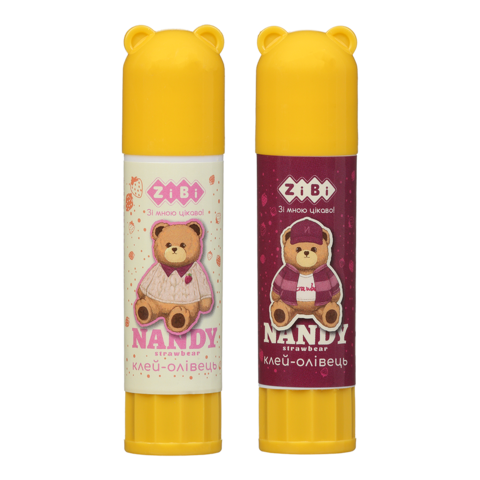 Клей-олівець 15г ZiBi KIDS Line 6304 BEAR TOY PVP (24) /ZB.6304/ - изображение 2