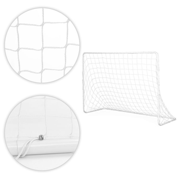 Ворота EcoToys з сіткою 180 x 122 см 2 шт (5905817002030) - зображення 5