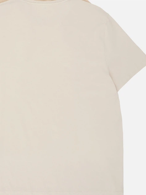 Футболка H&M M серо бежевый 12056246841 - изображение 3