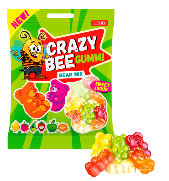 Roshen Crazy Bee  Teremok European Market