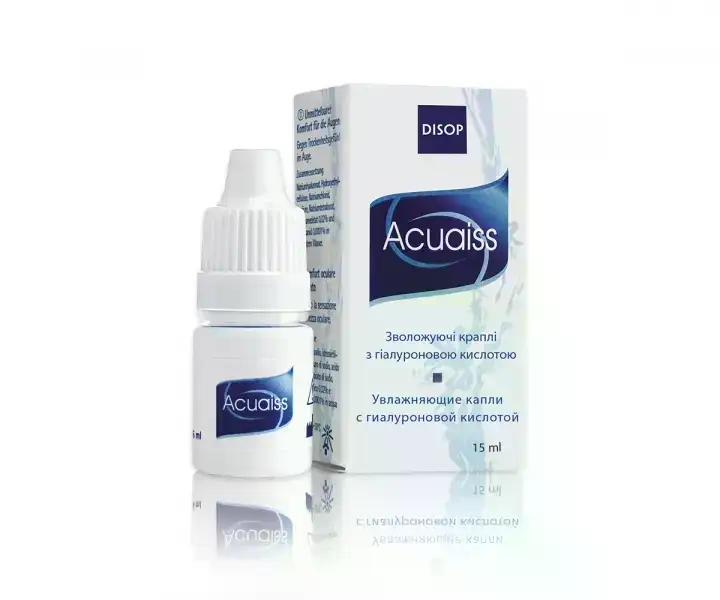 Краплі для очей "Aquaiss Drops" 15 мл. - зображення 1