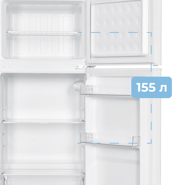 Двухкамерный холодильник INTERLUX ILR-0155W - Фото 2 Двухкамерный холодильник INTERLUX ILR-0155W - изображение 2