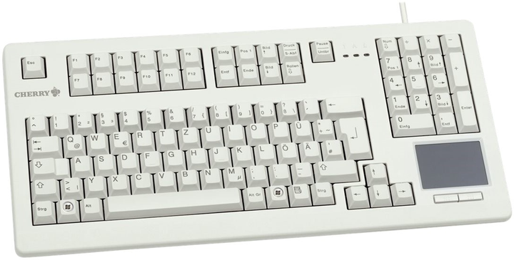 Klawiatura przewodowa Cherry G80-11900 Cherry MX Black USB Grey (G80-11900LUMEU-0) - obraz 3