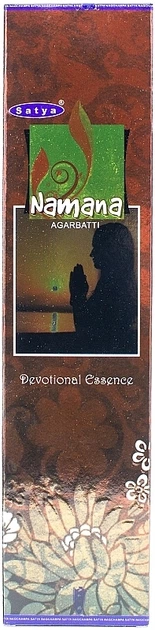 Благовония "Намана" - Satya Namana Agarbatti Devotional Essence Incense 20g (1170951-1562587-2) - Фото 1 Благовония "Намана" - Satya Namana Agarbatti Devotional Essence Incense 20g (1170951-1562587-2) - изображение 1
