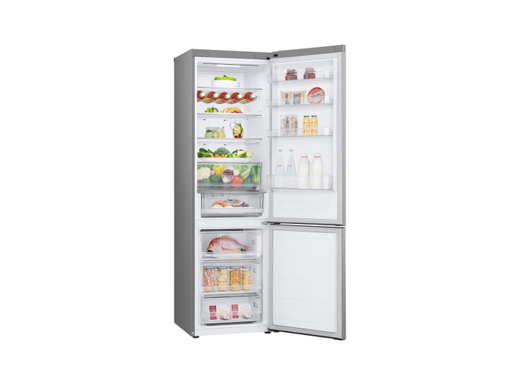 Холодильник з морозильною камерою LG GC-B509FNMW - изображение 4