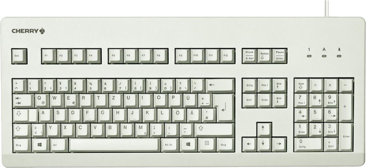 Клавіатура дротова Cherry G80-3000 Cherry MX Brown USB Grey (G80-3000LXCEU-0) - зображення 1