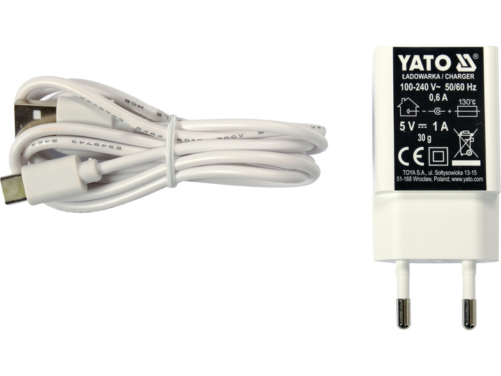 Niwelator laserowy YATO samopoziomujący krzyzowy zielony ± 3mm / 10m (YT-30434) - obraz 5
