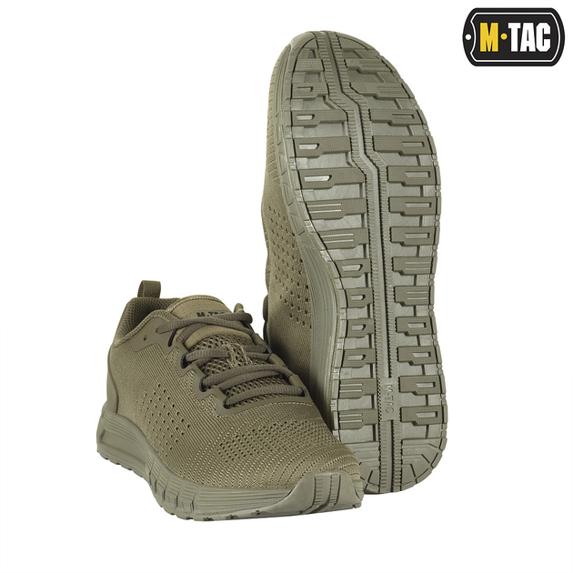 Кроссовки тактические M-Tac Summer Light Dark Olive 36 A4410-36 - изображение 6