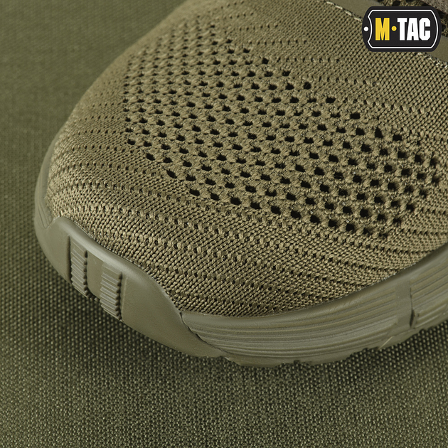 Кроссовки тактические M-Tac Summer Light Dark Olive 36 A4410-36 - изображение 10