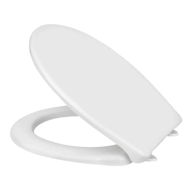 Сиденье крышка для унитаза SoloPlast з пластиковим кріпленням, 355х423мм СП18 - изображение 2