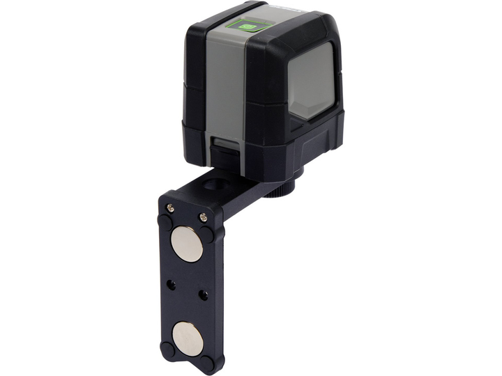 Niwelator laserowy STHOR samopoziomujący krzyzowy zielony ± 3mm / 10m (18002_sth) - obraz 4