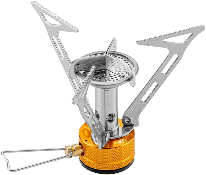 Palnik gazowy NEO Tools turystyczny + 2 naboje z gazem 20-060 (5907558495263) - obraz 3