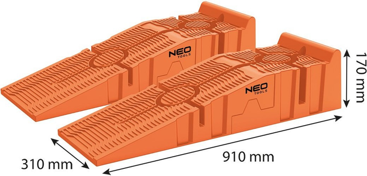 Najazd samochodowy NEO Tools 3 t 2 szt 10-478 (5907558495874) - obraz 11