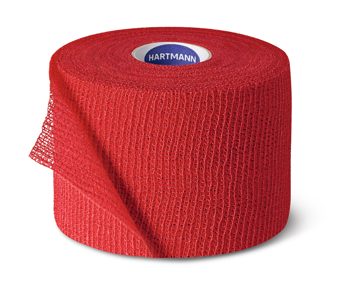 Бінт когезивний фіксуючий Peha-haft® Color red / Піха-хафт колор червоний 6см x 20м 1шт - зображення 2