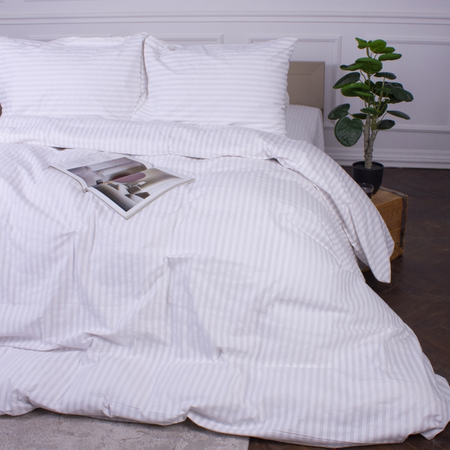 Підковдра MirSon Ranforce Elite 17-0605 Stripe White 175х210 см від Rozetka на платформі USKIDKA Акція на Підковдра MirSon Ranforce Elite 17-0605 Stripe White 175х210 см від Rozetka