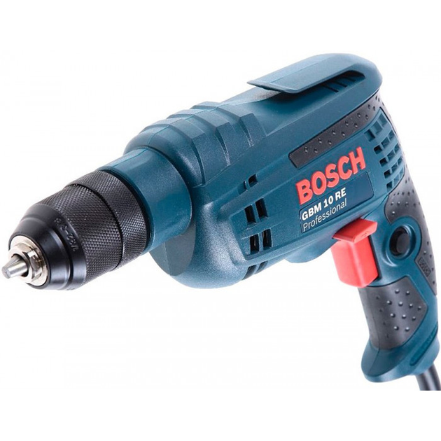 Профессиональная дрель электрическая безударная Bosch Professional GBM 10 RE : 600 Вт, 2600 об/мин, Нм 20 - изображение 3