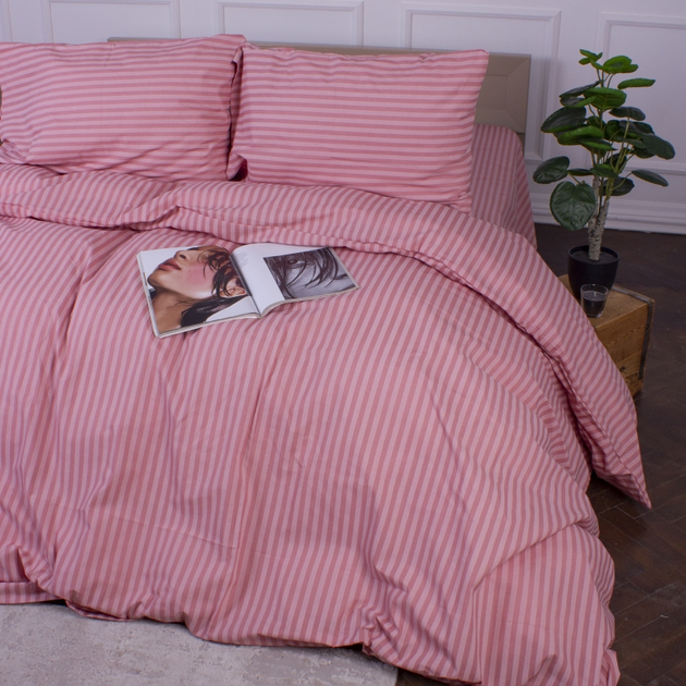 Підковдра MirSon Ranforce Elite 17-0607 Stripe Pink 160х220 см від Rozetka на платформі USKIDKA Акція на Підковдра MirSon Ranforce Elite 17-0607 Stripe Pink 160х220 см від Rozetka