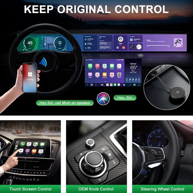 Беспроводной Carplay Anytrox AX-CW1 для Black - изображение 5
