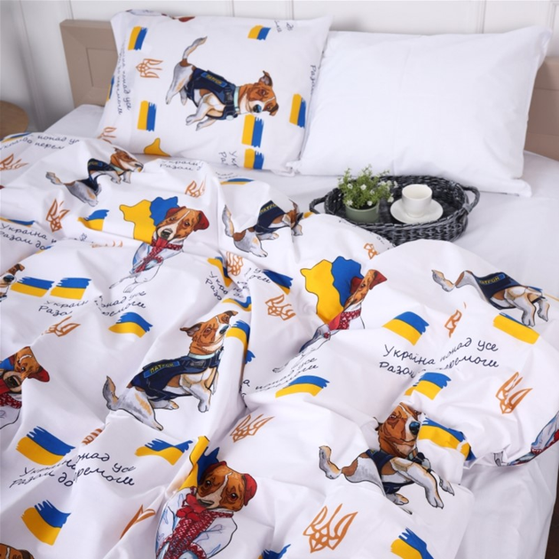 Підковдра MirSon 17-0595 Пес Патрон 200x220 см бязь від Rozetka на платформі USKIDKA Акція на Підковдра MirSon 17-0595 Пес Патрон 200x220 см бязь від Rozetka