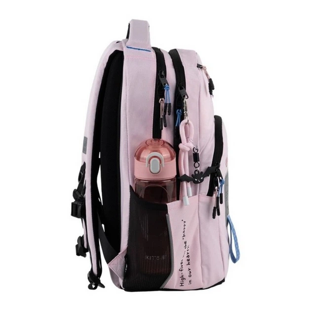 Рюкзак школьный для подростка Kite Education Teens Kuromi, для девочек, розовый (HK25-2578M) - изображение 8