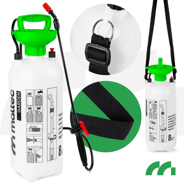 Опрыскиватель ручной Maltec MasterSpray-8L - изображение 10