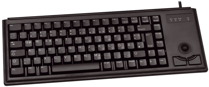 Klawiatura przewodowa Cherry G84-4400 PS/2 Black (G84-4400LUBEU-2) - obraz 2