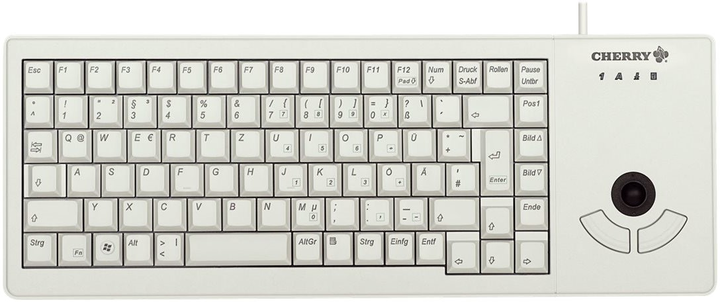 Klawiatura przewodowa Cherry G84-5400 XS USB Grey (G84-5400LUMEU-0) - obraz 1