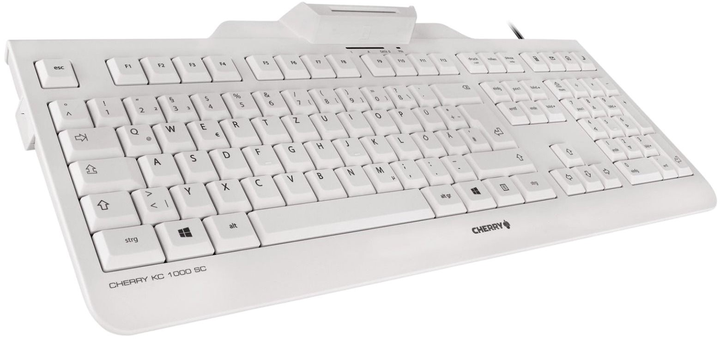 Klawiatura przewodowa Cherry KC 1000 SC USB Grey (JK-A0100EU-0) - obraz 2