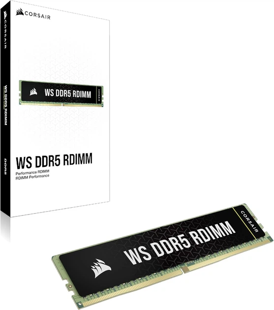 Оперативна пам'ять Corsair WS DDR5 ECC RDIMM 128GB (4x32GB) DDR5