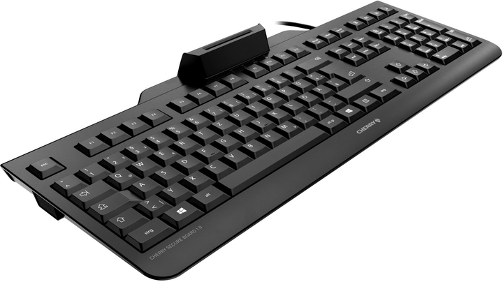 Klawiatura przewodowa Cherry Secure Board 1.0 USB Black (JK-A0400EU-2) - obraz 2