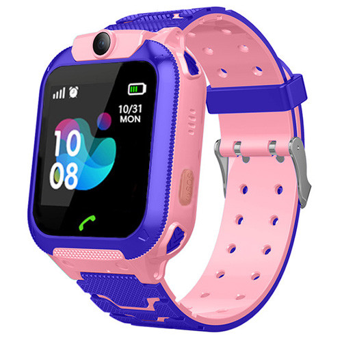 Дитячий смарт годинник телефон Uwatch CW5Z SIM карта, GPS, камера, SOS, вологозахист Pink - зображення 3